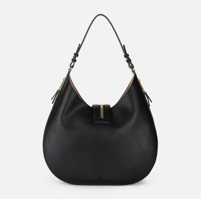 Bolso negro hobo grande Elisabetta Franchi