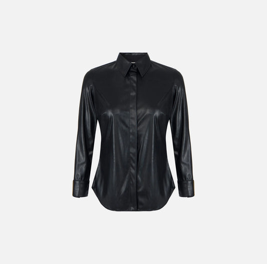 Elisabetta Franchi jewel logo shirt