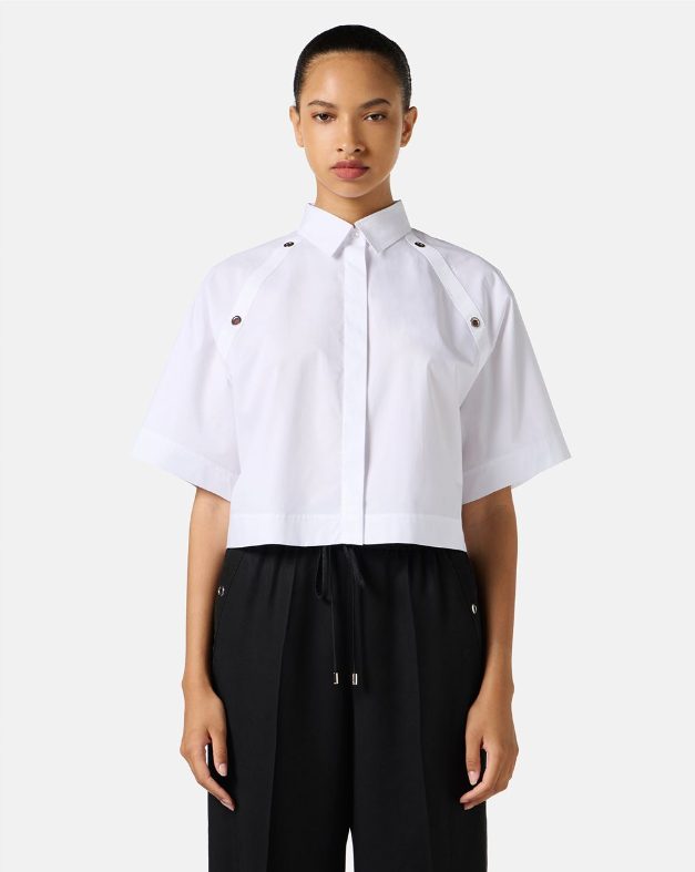 Camisa cropped Iceberg