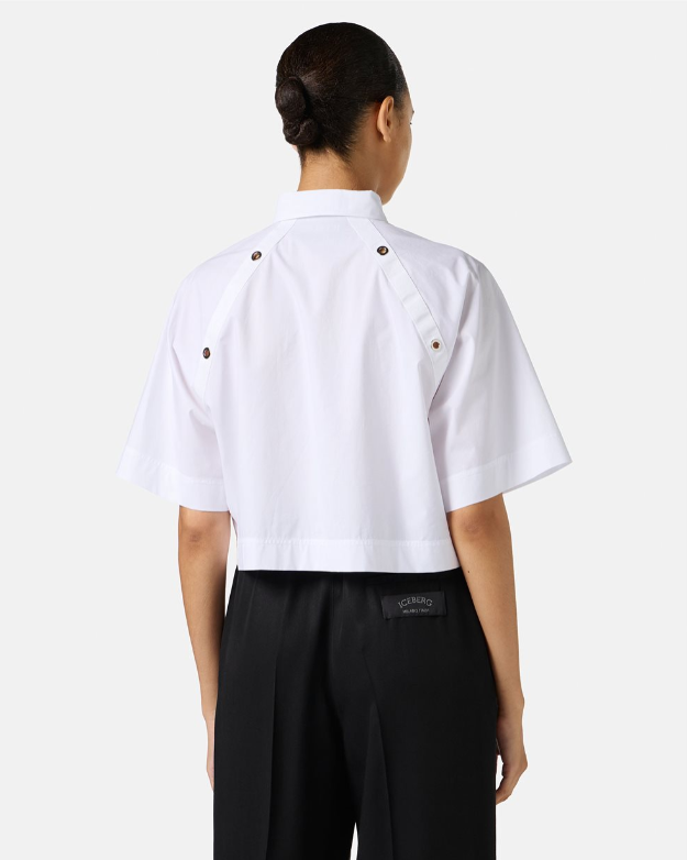 Camisa cropped Iceberg