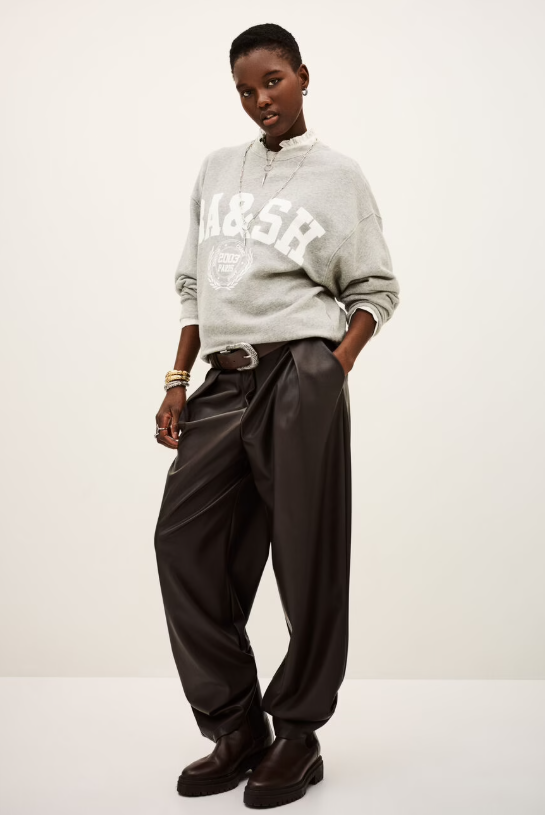 Sudadera Benjamin ba&sh gris
