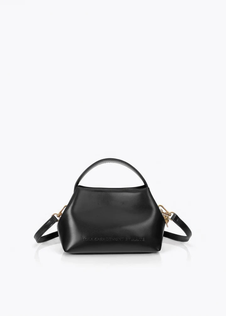 Bandolera negra compacta