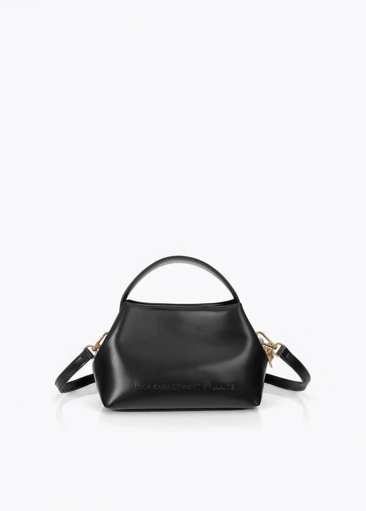Bandolera negra compacta