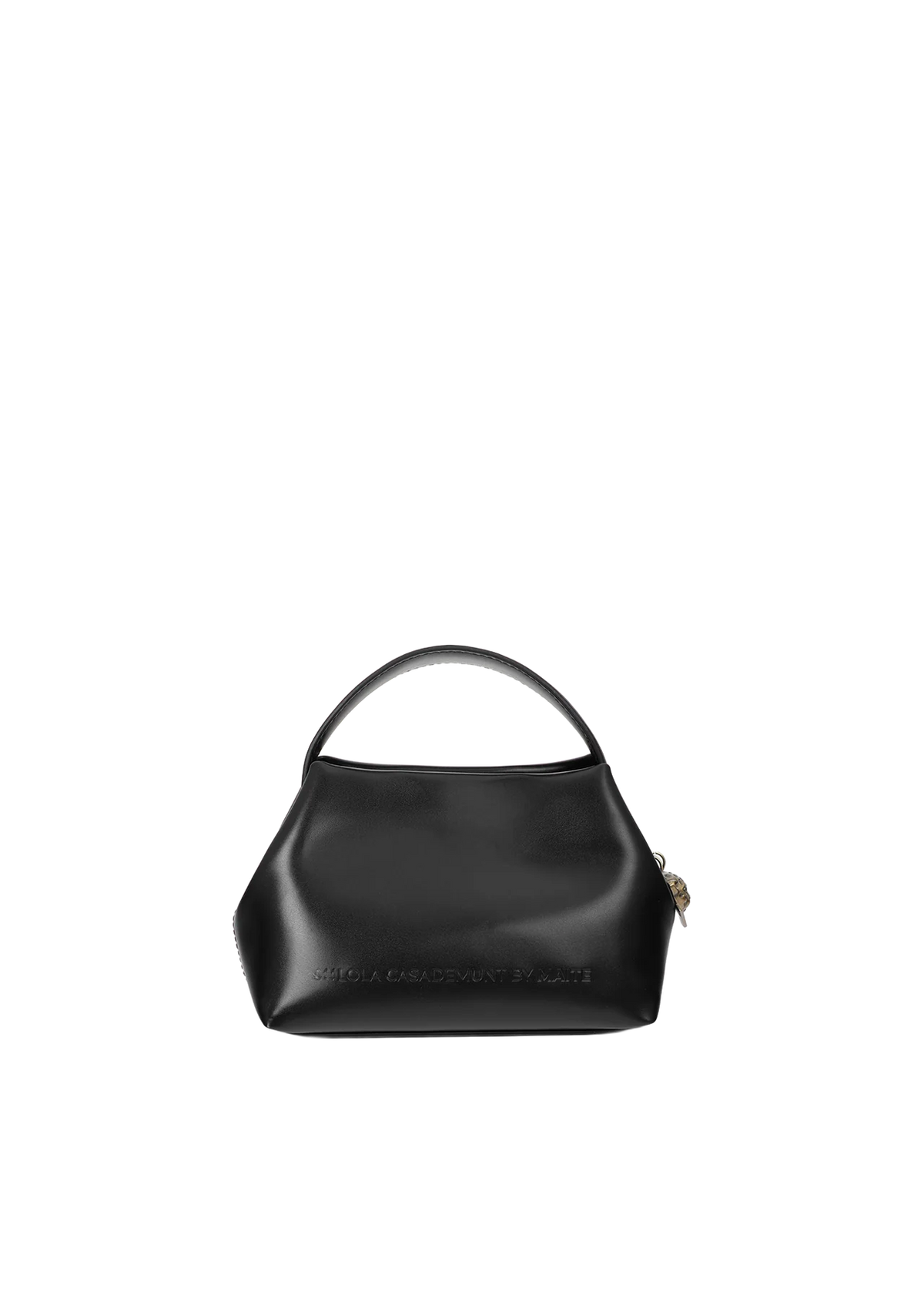 Bandolera negra compacta