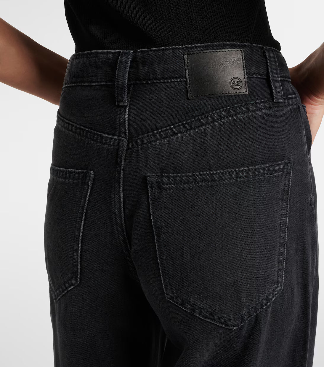 HELSINKI Jeans anchos Helsinki de tiro alto