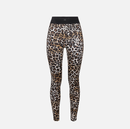 Leggings licra animal print Elisabetta Franchi