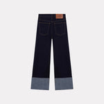 JEANS SIXTY TURN-UP DARK BLUE