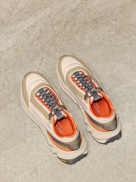 Zapatillas técnicas de malla - BEIGE