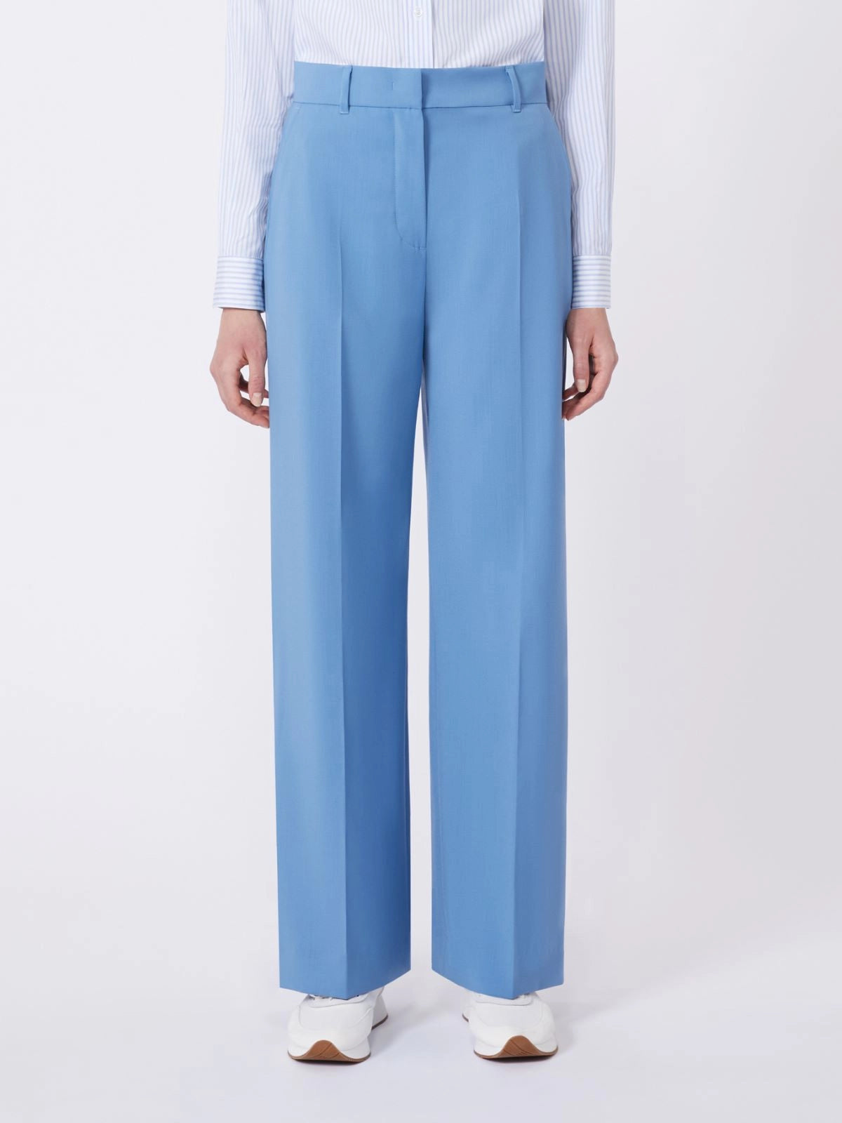 Pantalón palazzo de lana