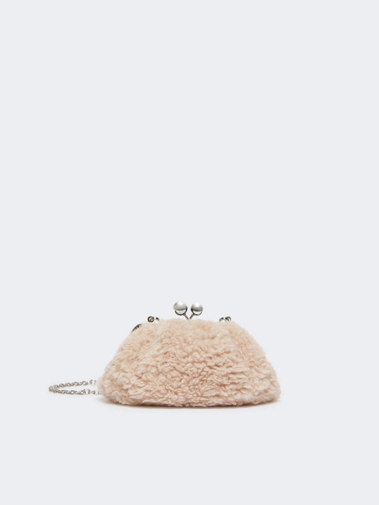 Bolso mini Pasticcino con textura suave - ROSA