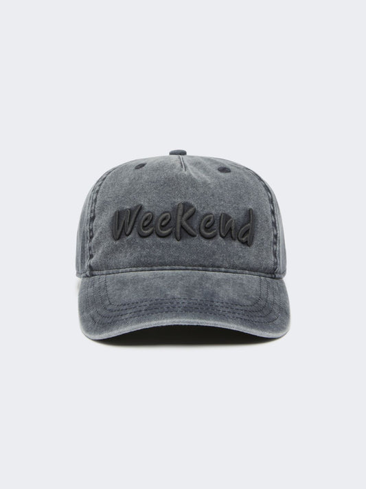 Gorra de béisbol en lona azul marino