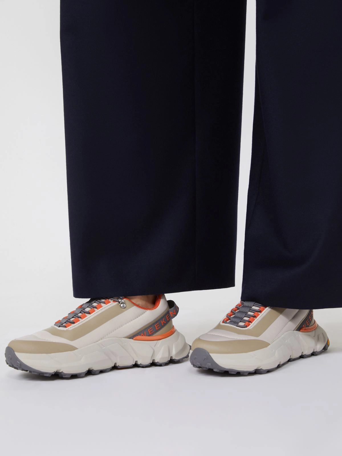 Zapatillas técnicas de malla - BEIGE