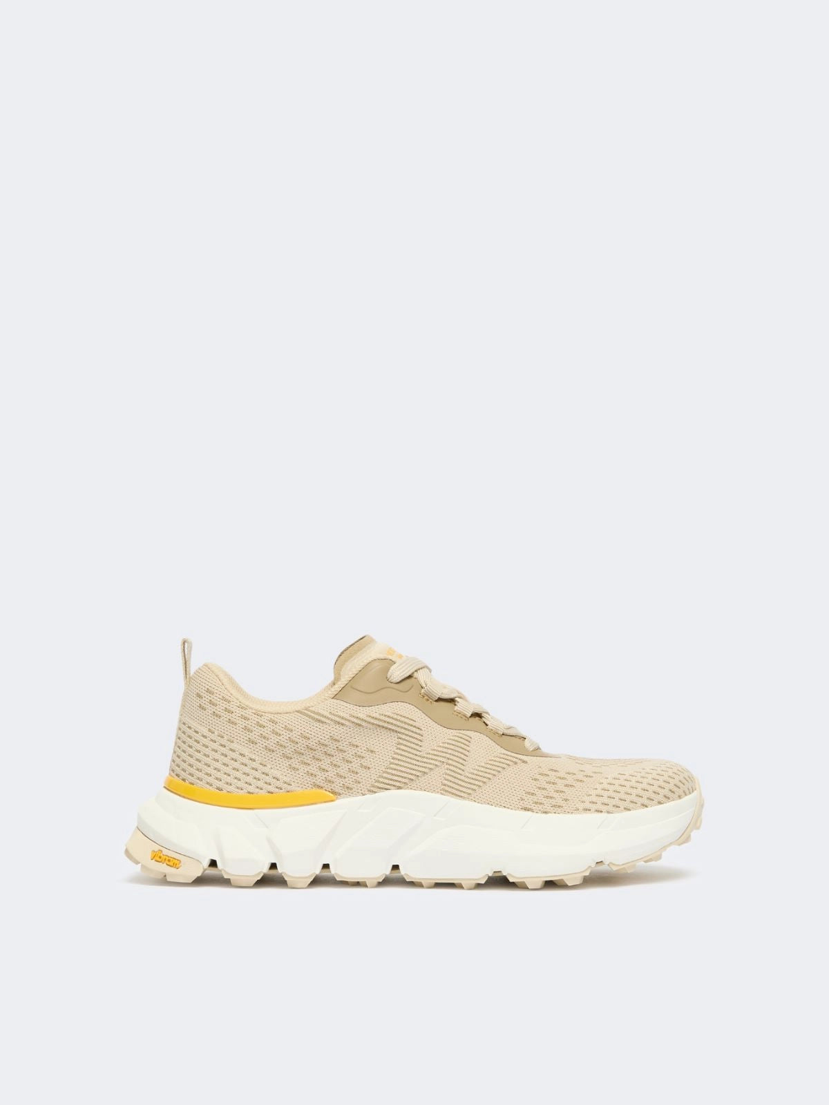 Zapatillas de malla técnica beige