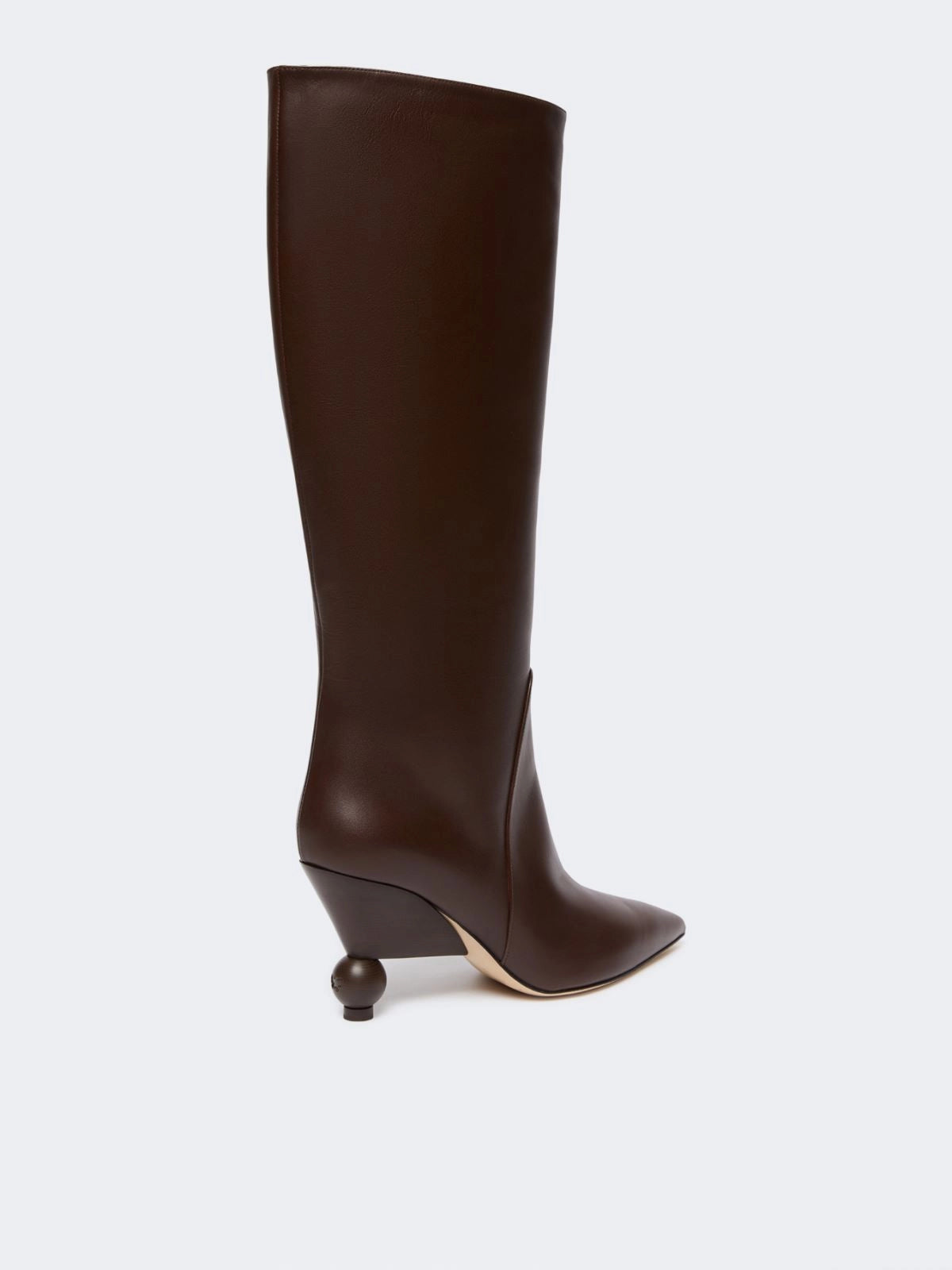 Bota alta piel
