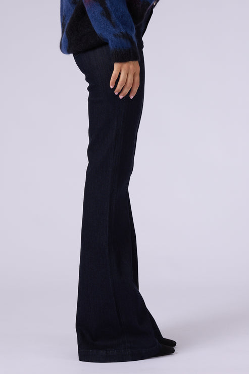 TROPEA Jeans flare de tiro alto