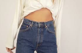 JEANS AUBE STONE BLUE