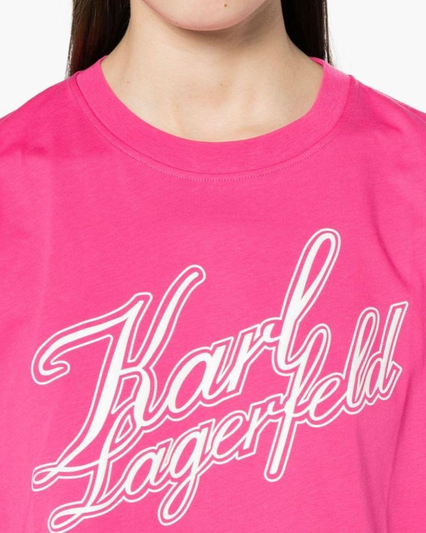 Camiseta rosa Karl Lagerfeld