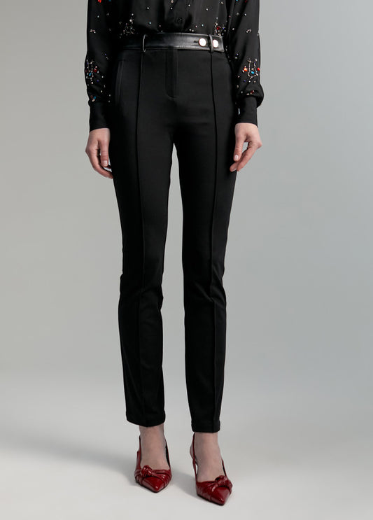 Pantalon efecto piel Maite