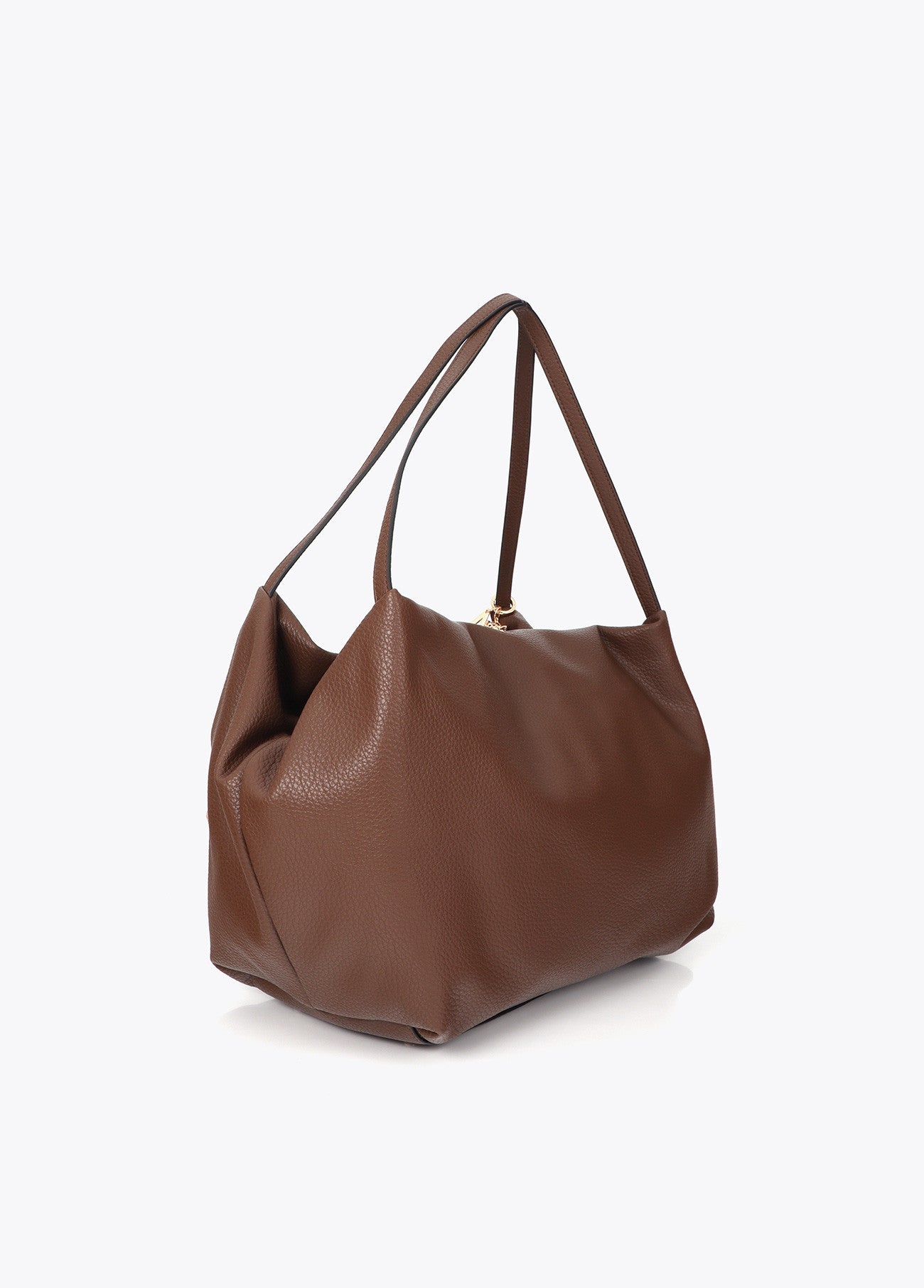 Bolso shopper multi tachas marrón