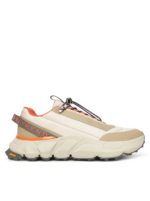 Zapatillas técnicas de malla - BEIGE